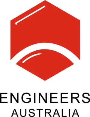 Engineers Australia Logo for Charatered Reliability Engineer Luke Bayly