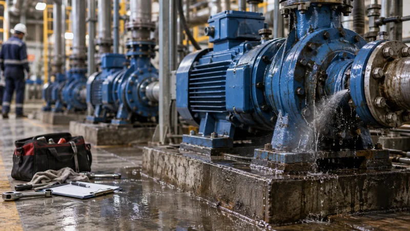 Pumps in operation with corrective actions not working to solve the original problem